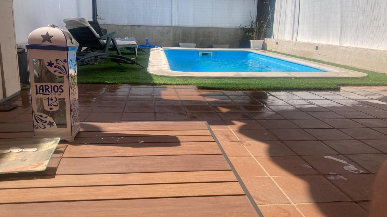 Chalet Con Piscina Simancas Buitenkant foto